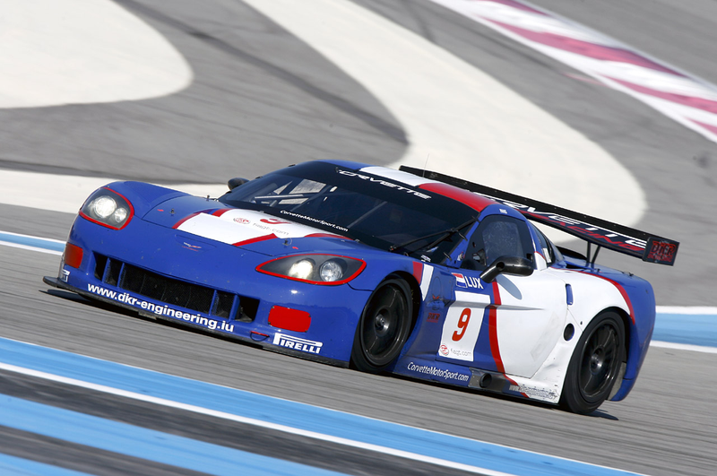 Illustration for article titled 2009 FIA GT Racers Trot Out For Spring Testing In France